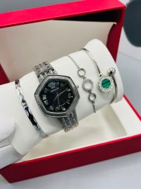 Bracelets and A 4in1 Feminine Wristwatch - Image 3