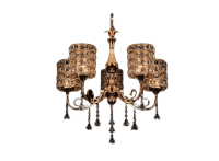 5 Amps crystal Chandelier