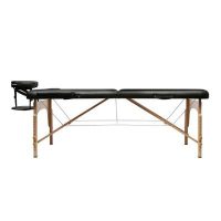 Fordable Massage Bed with Wooden Feet - Image 9