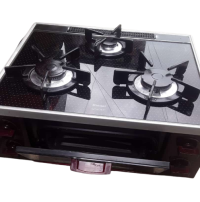 Buy 3 Burner Glass Cooker with Oven