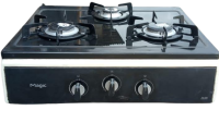 Authentic Magic 3 Burner Glass Cooker