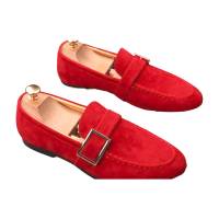 leather loafers