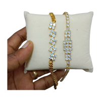 Long lasting Fancy gold bracelet for women - Image 3