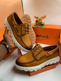 Timberland Fancy Shoe Brown Color with White Sole