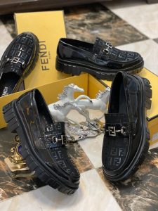 Black Fendi shoe