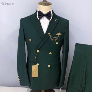 Green Men's Suit