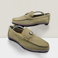 Leather Casual Moccasin Shoes