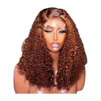 SDD 5x5 full closure piano pixie curl Wig