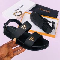 Tomford Classic Black Sandals