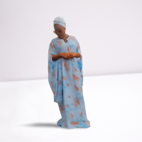 Embrace Elegance with Powder Blue Fikayomi Boubou - Image 2