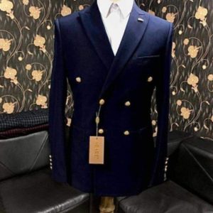 Navy Blue Arare Suit