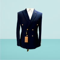 Navy Blue Arare Suit