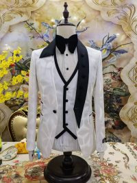 white men's suit