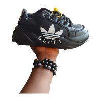 Black Designer Black Shoe