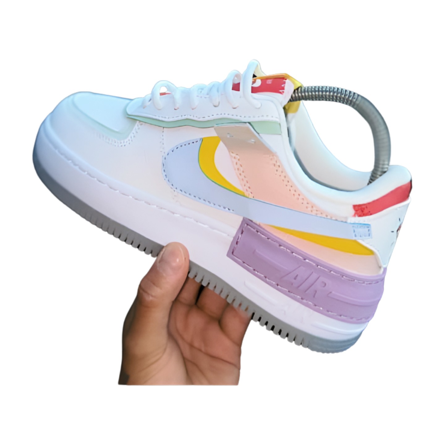 Nike Air Force 1 Shadow White Hydrogen Blue Purple NobleMart