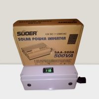 Solar Power 230WH inverter with 500wh