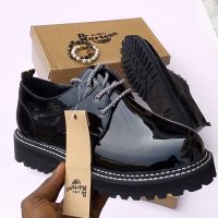 Dr. Martens airwair leather black shoes