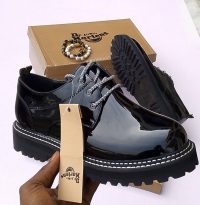 Dr. Martens airwair leather black shoes